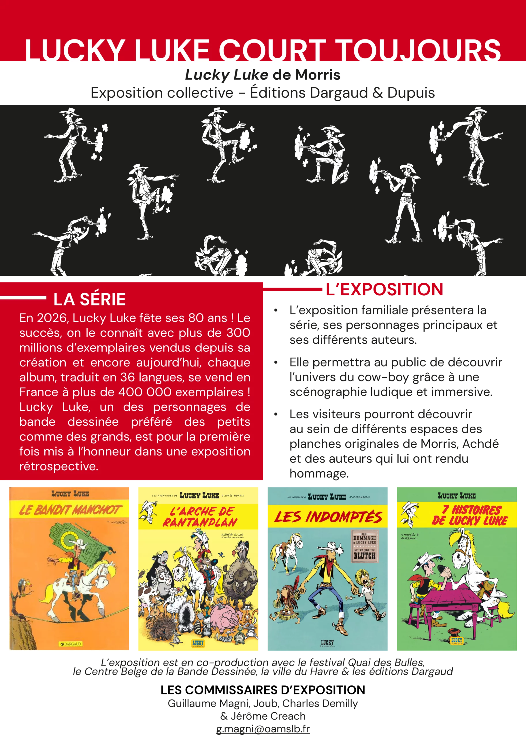 RDVBD 2026 - Lucky Luke court toujours à Amiens