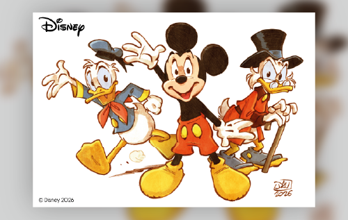 Mickey et ses amis, une longue histoire dessinée