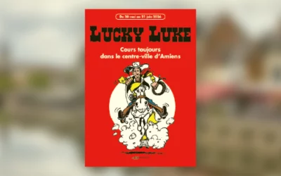 Stickers à collectionner Lucky Luke