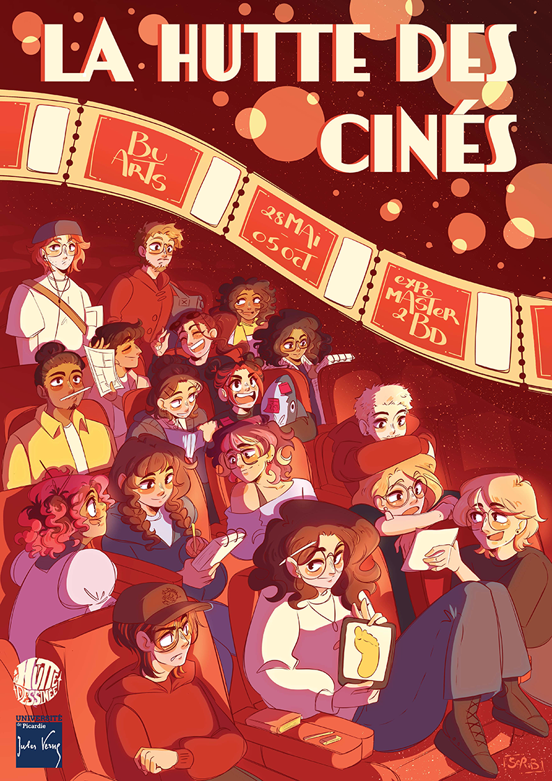 AFFICHE BU ART - La Hutte Des Cinés